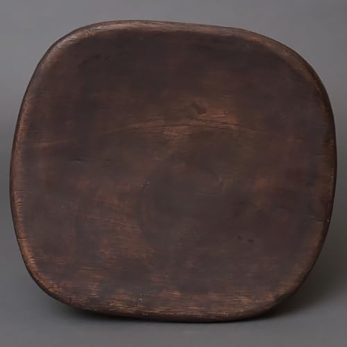 Amazon.co.jp: コートジボワール セヌフォスツール 木彫り 木製